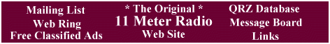 11 Meter Radio Web Site